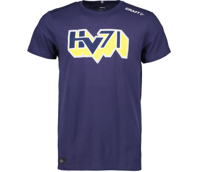 HV71 Logo M T-shirt Blå
