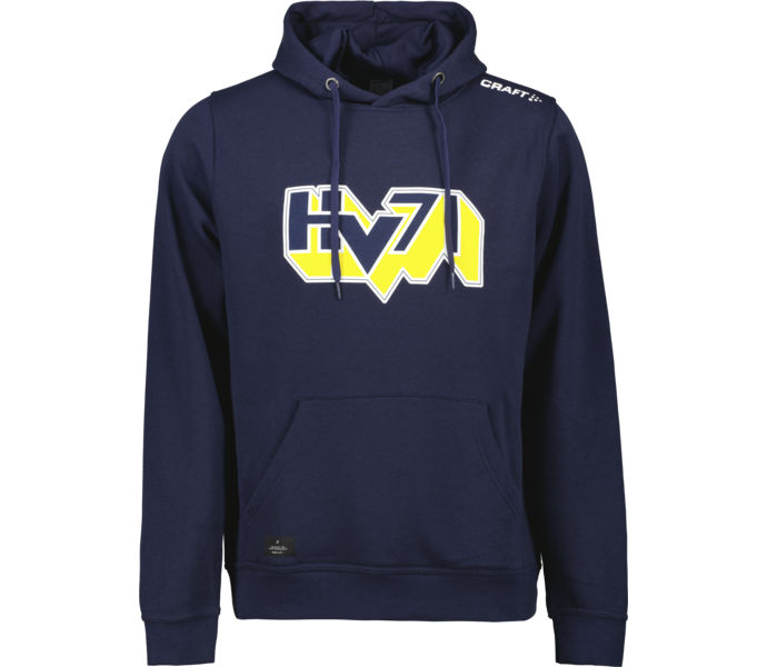 HV71 Logo M Hoodie Blå