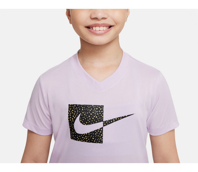 Nike Dri-FIT Animal JR träningst-shirt Lila