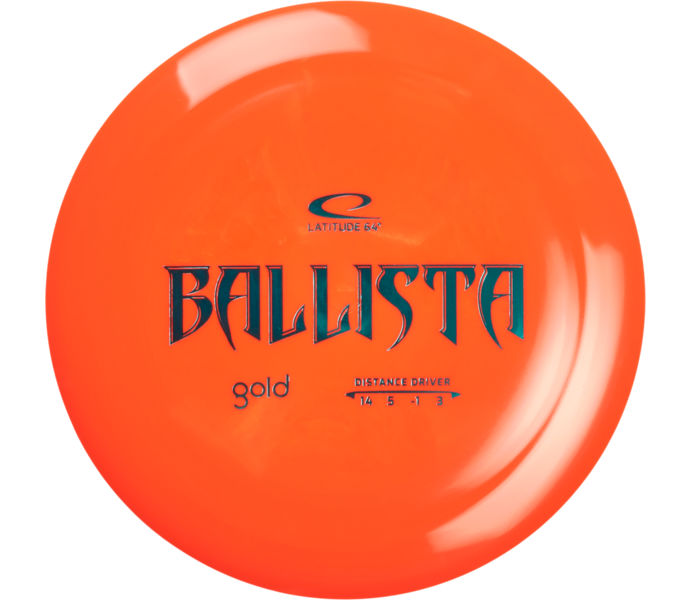 Latitude 64 Gold Ballista Distance Driver disc Orange