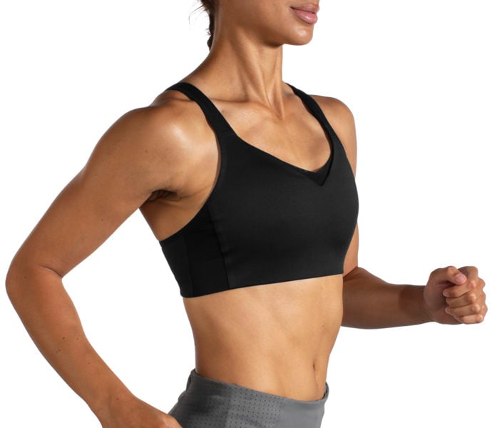 Brooks Drive Convertible Run Bra Sport-Bh Svart