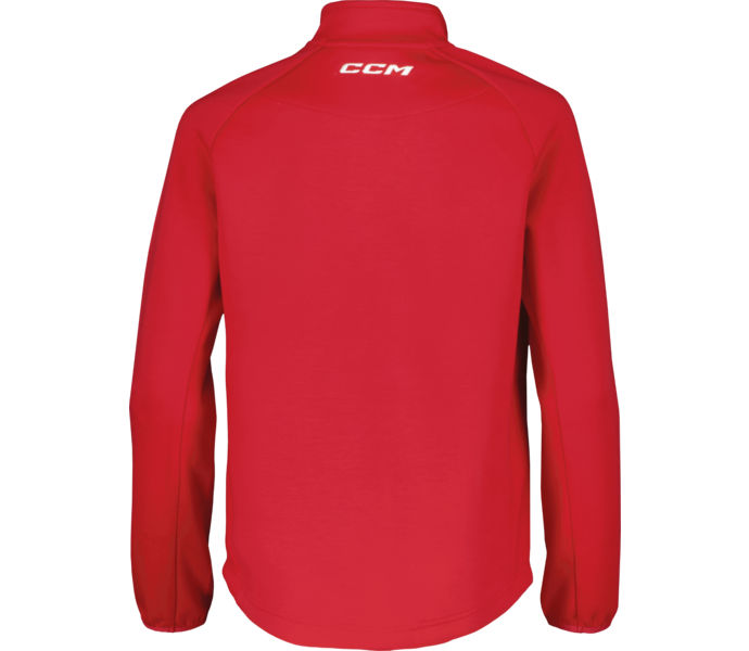 CCM Hockey Locker YT 1/4 Zip Tröja Röd
