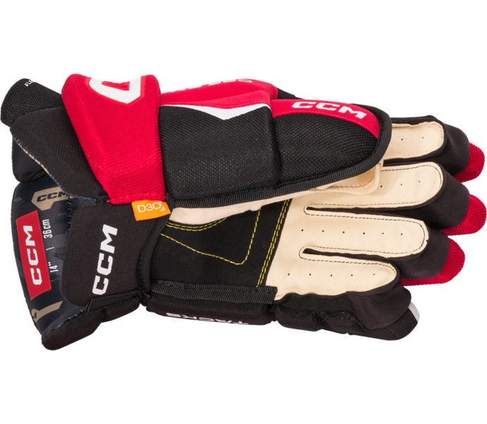 CCM Hockey Tacks AS 580 SR hockeyhandskar Black/Red/White Köp