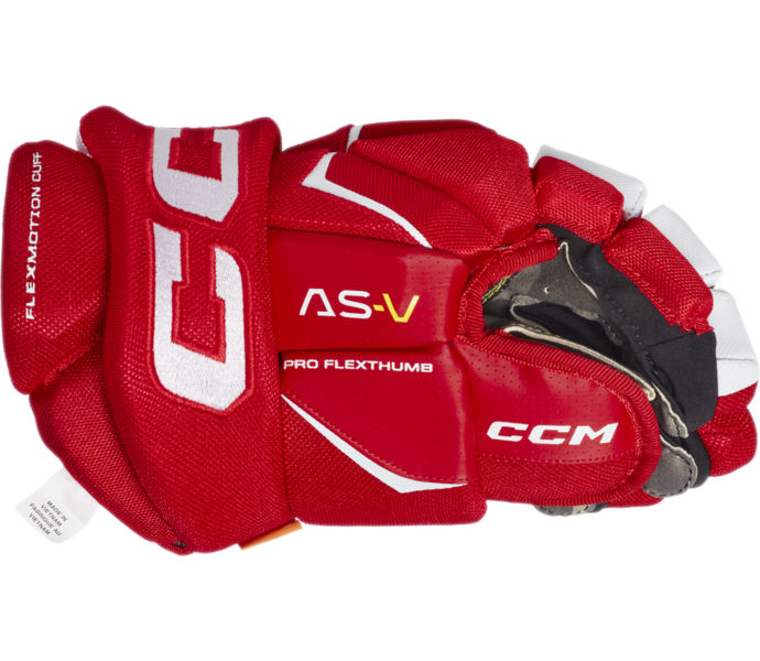 CCM Hockey Tacks AS-V JR hockeyhandskar Röd