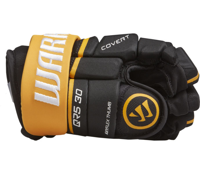 Covert QR5 30 JR hockeyhandskar BKS BK/SGOLD Barn 12