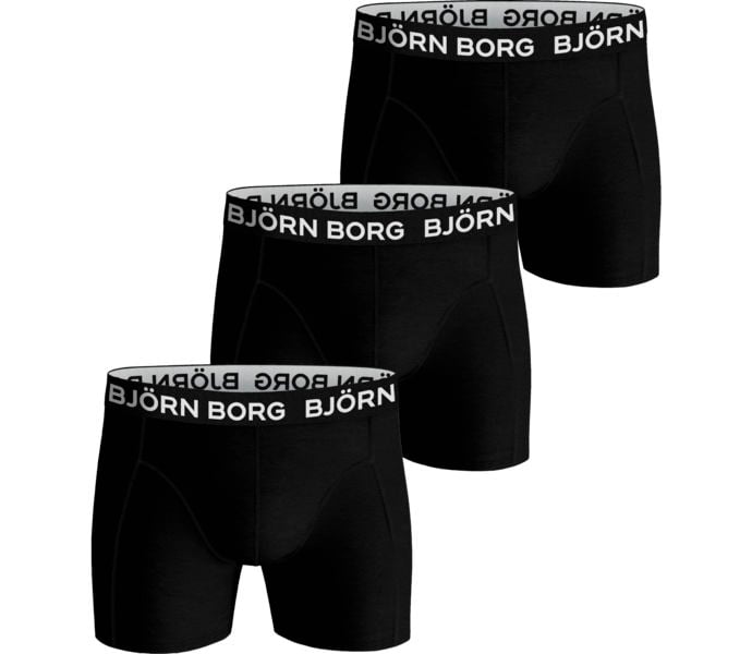 Björn Borg Core Boxer 3-pack JR kalsonger Svart
