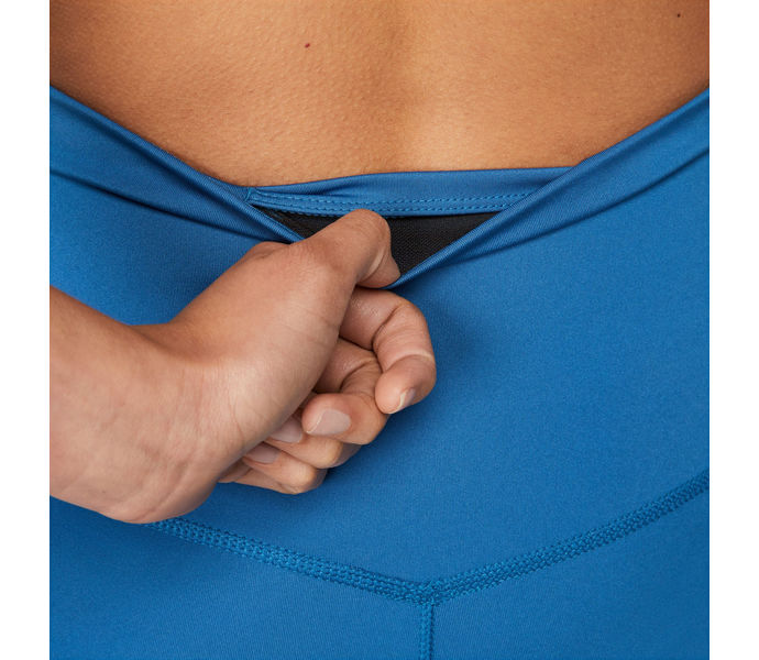 Nike Dri-FIT One High Waist träningstights Blå