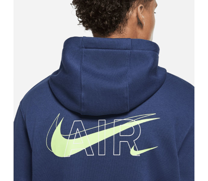 Nike Air Print M huvtröja Blå
