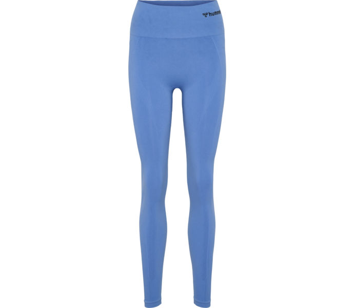 Hummel hmlTIF Seamless High Waist träningstights Blå