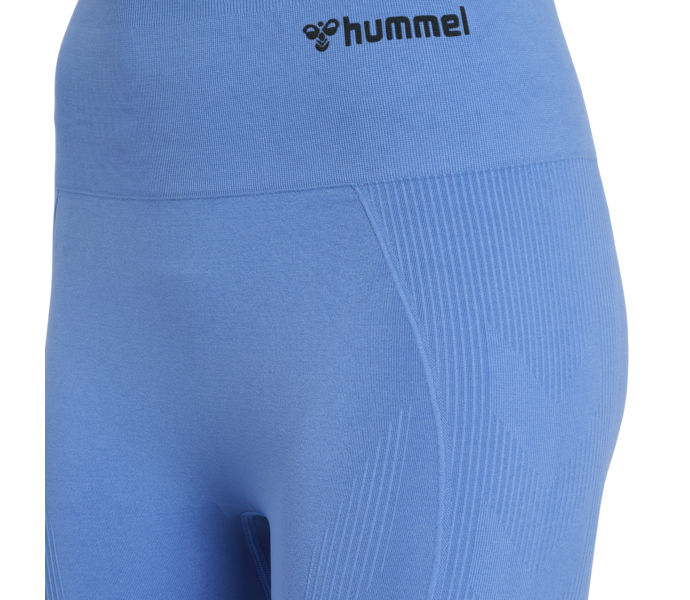 Hummel hmlTIF Seamless High Waist träningstights Blå