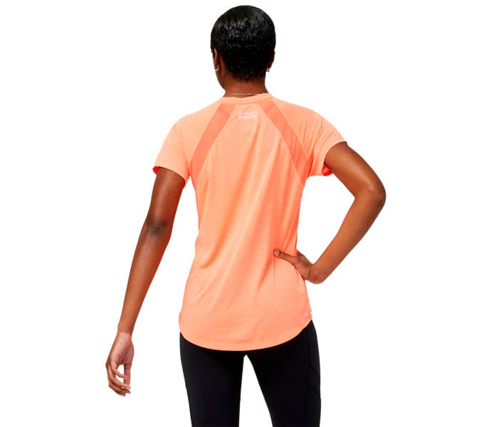 New Balance Impact Run Short Sleeve Löpar T-shirt Orange