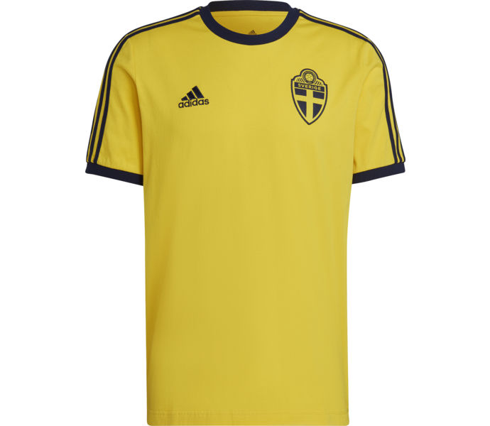 adidas Sweden 3-Stripes t-shirt  Gul