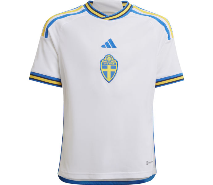 adidas Sweden 22 Away JR matchtröja Vit