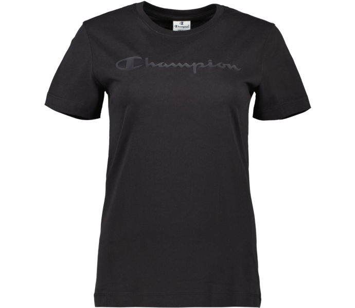 Champion Big Script Logo W t-shirt Svart