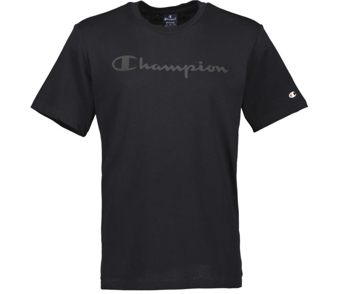 Champion Script Logo Crewneck t-shirt Svart