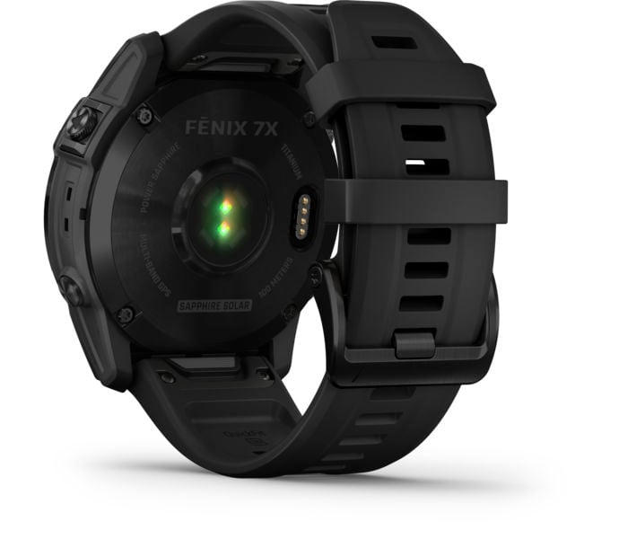 Garmin Fenix 7X Sapphire Solar träningsklocka Svart