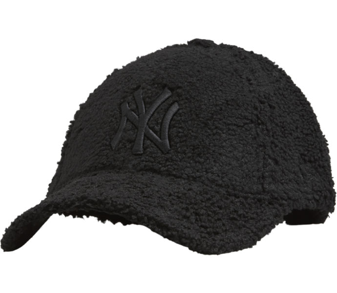 New era 9FORTY New York Yankees Fleece keps Svart