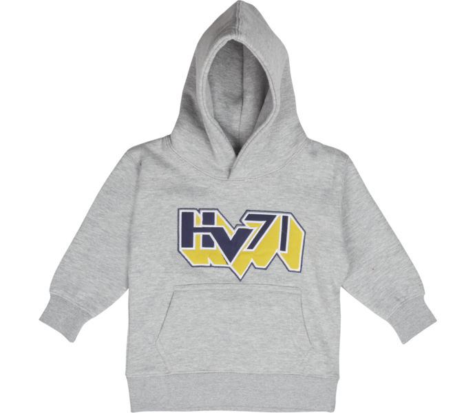 HV71 Logo MR Hood Grå