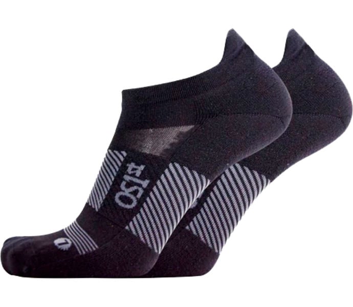OS1st Thin Air Performance Socks No Show Löparstrumpor Svart