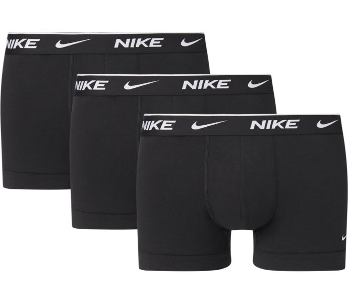 Nike Everyday Cotton 3-pack kalsonger Svart