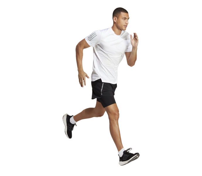 adidas Designed For Running 2-In-1 träningsshorts Svart