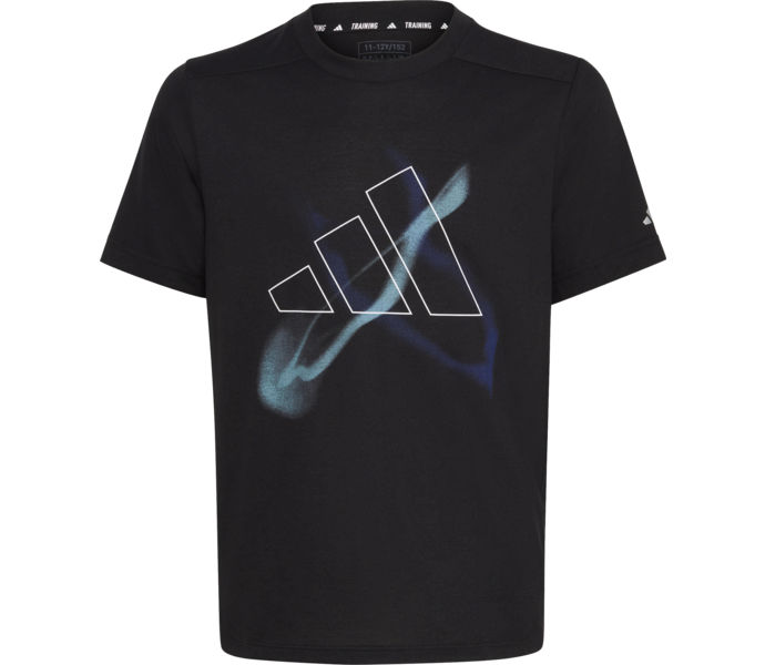 adidas Aeroready Graphic JR träningst-shirt Svart