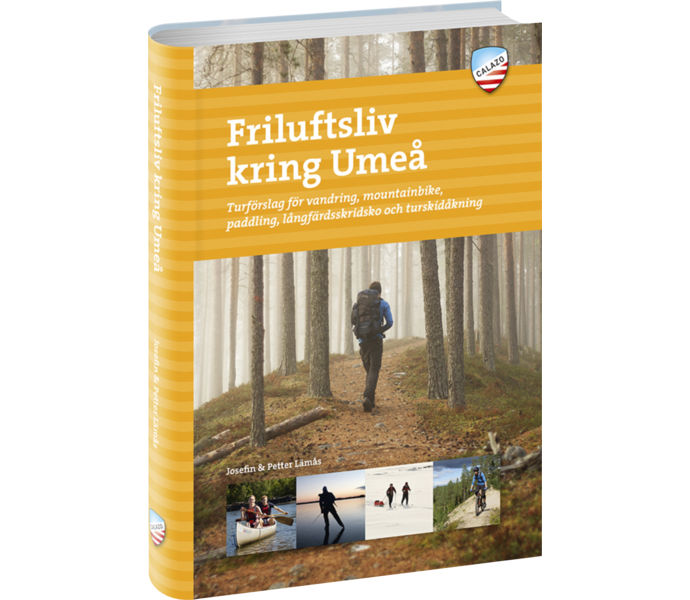 Calazo Friluftsliv kring Umeå 2:a uppl guidebok Flerfärgad