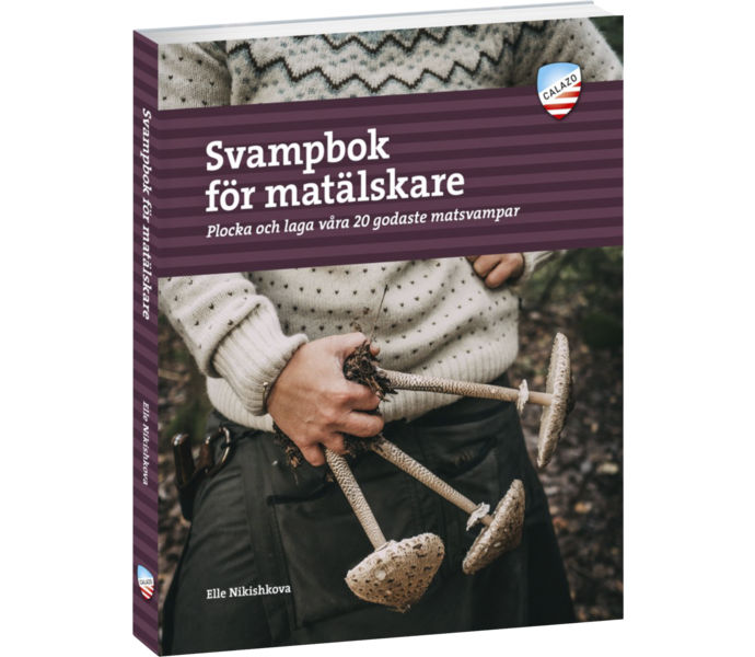 Calazo Svampbok för Matälskare receptbok Flerfärgad