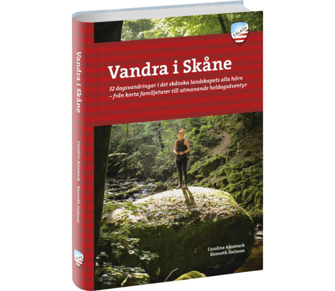 Calazo Vandra i Skåne guidebok Flerfärgad