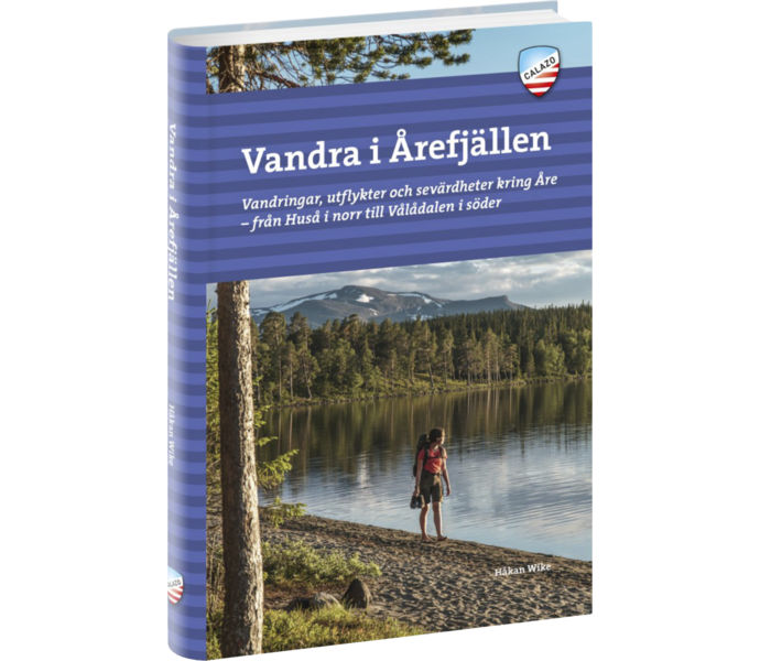 Calazo Vandra i Årefjällen 2:a uppl guidebok Flerfärgad