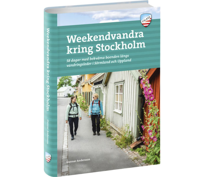 Calazo Weekendvandra kring Stockholm 4:e uppl guidebok Flerfärgad