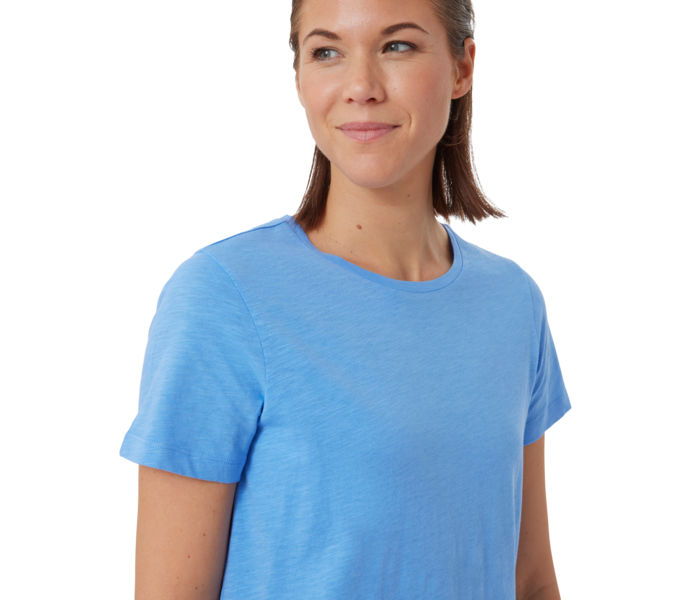 Firefly Sandra Slub W t-shirt Blå