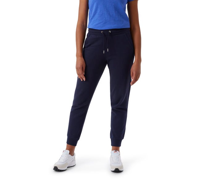 Basic W mjukisbyxor DK BLUE Dam L