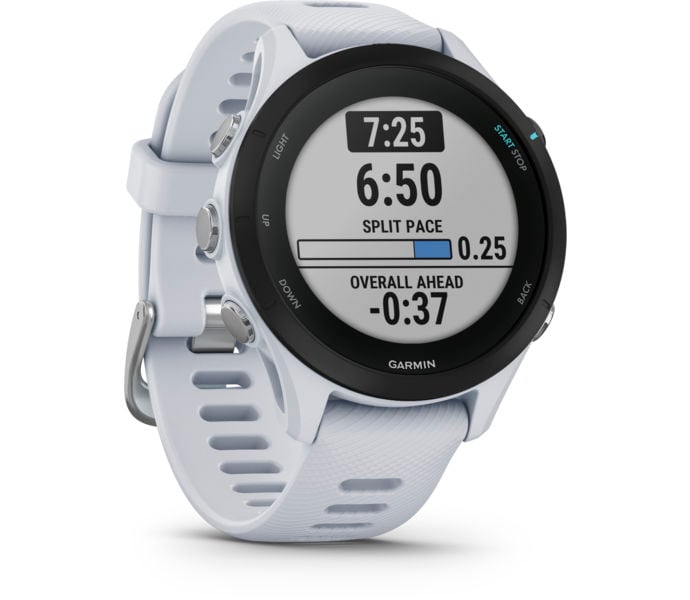 Garmin Forerunner 255S Music löparklocka Vit