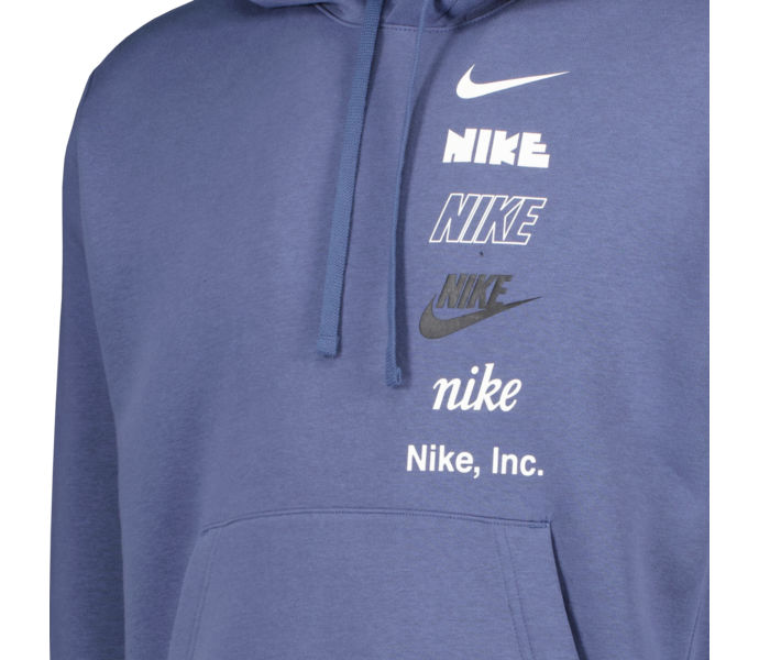 Nike Club Fleece+ M huvtröja Blå