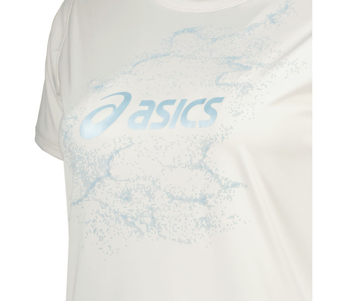 Asics Nagino Run Graphic W träningst-shirt Vit