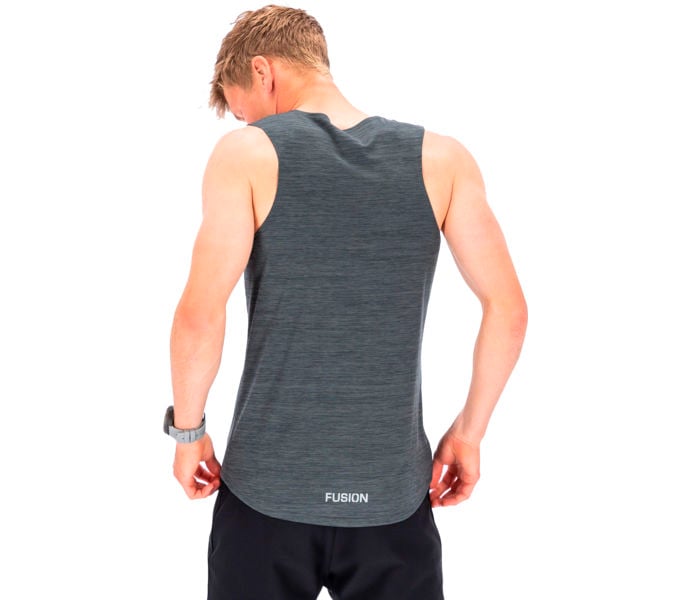 FUSION C3 Singlet Löparlinne Grå