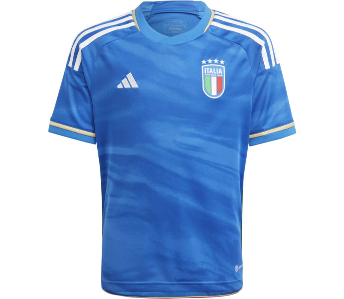 adidas Italy 23 Home JR matchtröja Blå