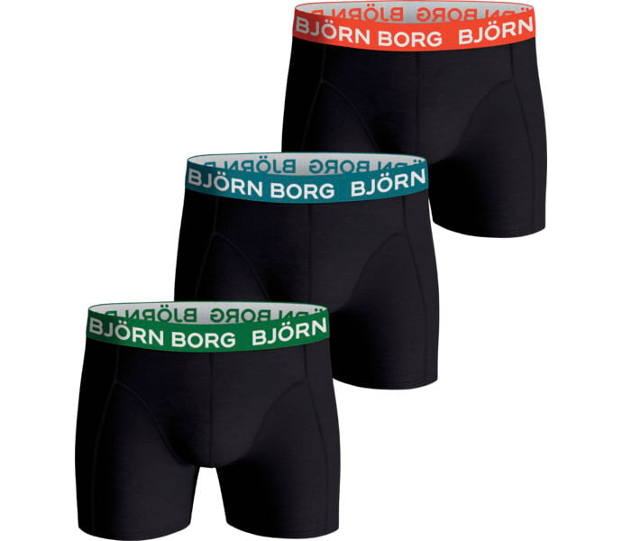 Björn Borg Cotton Stretch 3-pack kalsonger Svart