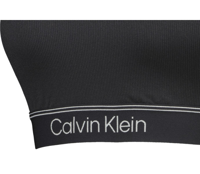 Calvin Klein Medium Impact sport-BH Svart
