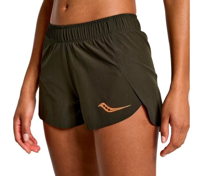 Saucony ELITE SPLIT SHORT Löparshorts Svart