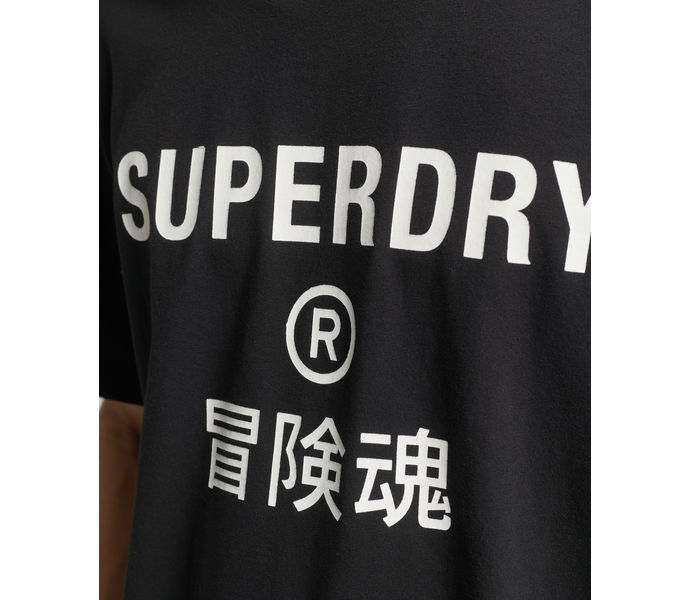 Superdry Code Core Sport t-shirt Svart