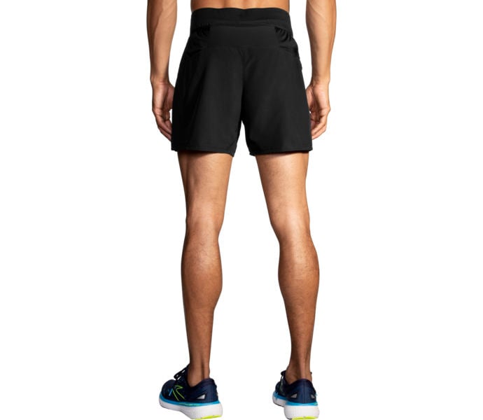 Brooks Sherpa 5" 2-in-1 Short Löparshorts Svart