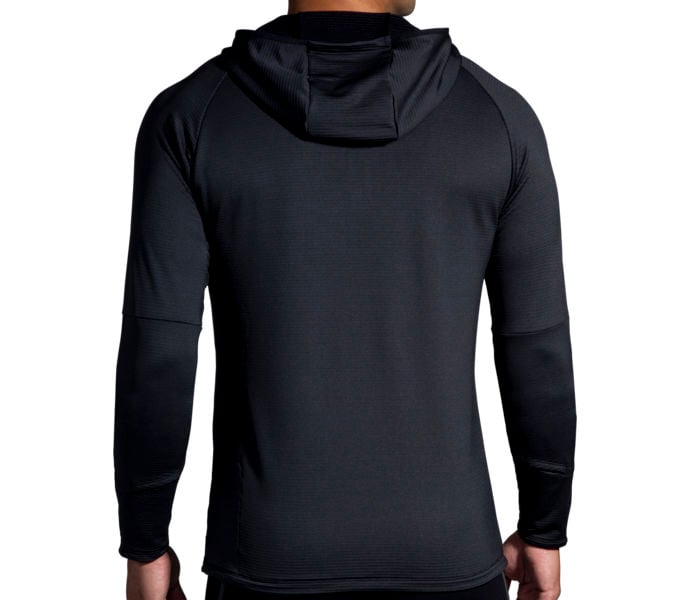 Brooks Notch Thermal Hoodie 2.0 Löpartröja Svart