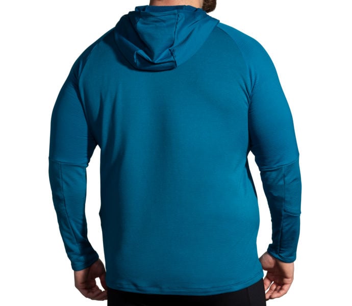 Brooks Notch Thermal Hoodie 2.0 Löpartröja Blå