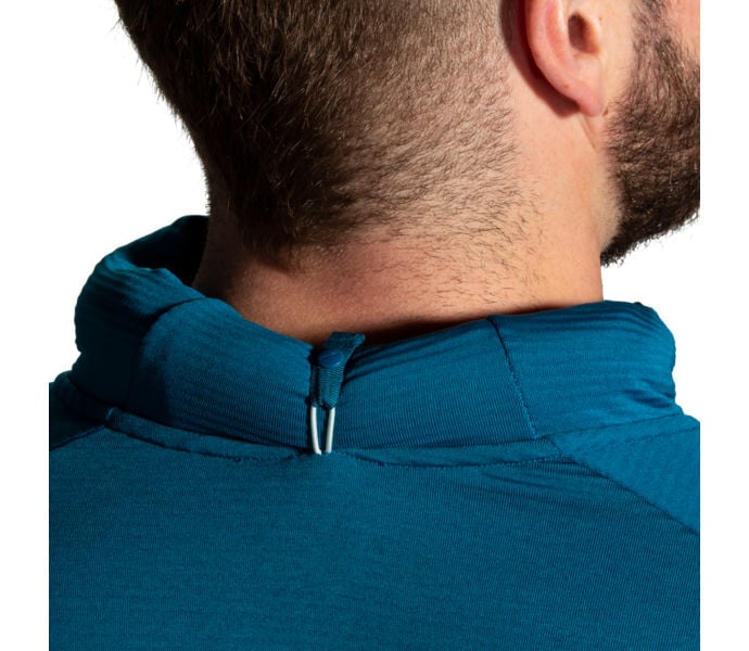 Brooks Notch Thermal Hoodie 2.0 Löpartröja Blå