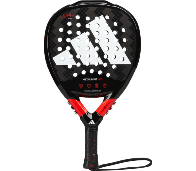 Metalbone HRD 3.2 2023 padelracket Black/Red Herr ONESIZE