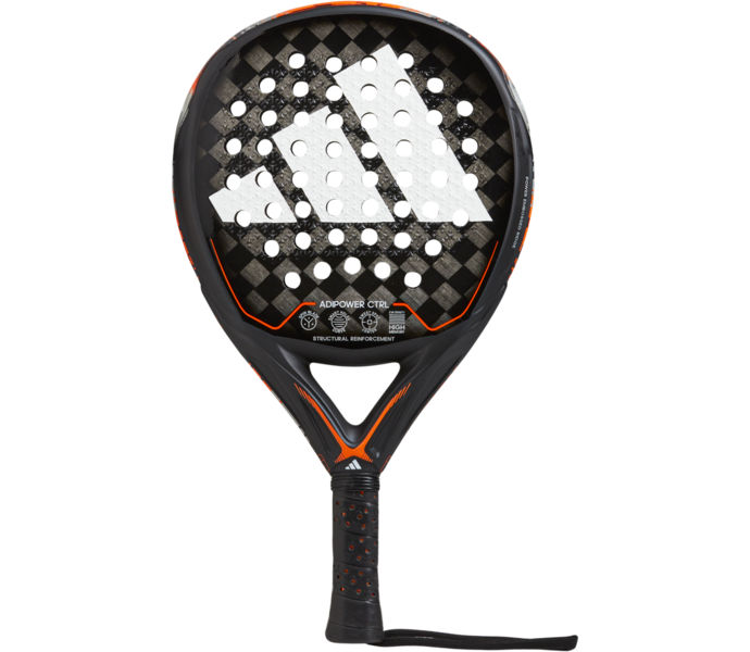 Adipower CTRL 3.2 23 padelracket Black/Orange Herr ONESIZE
