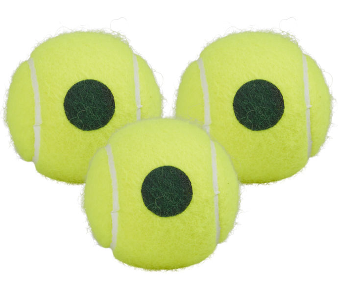 Head T.I.P. Green 3-pack tennisbollar  Gul
