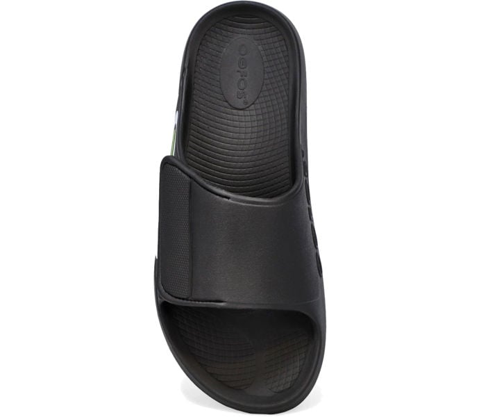 Oofos OOAHH SPORT FLEX ÅTERHÄMTNINGSSANDAL Svart